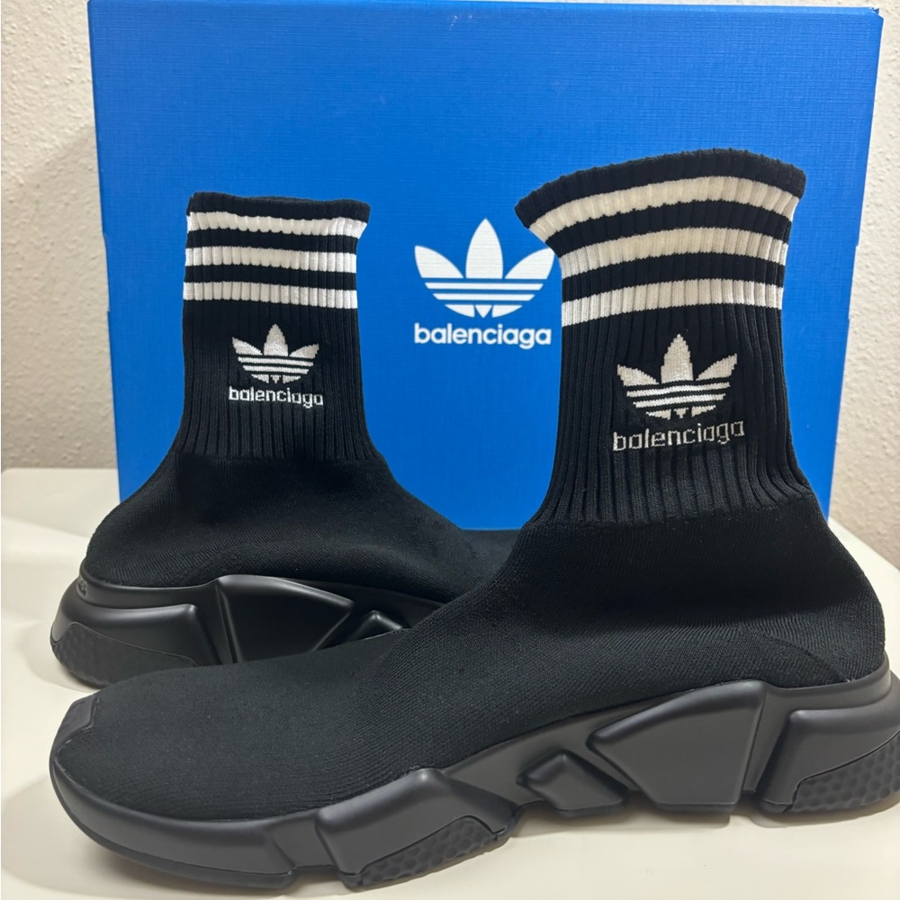 Balenciaga x Adidas Speed sneakers Men US 9 - Picture 5 of 7